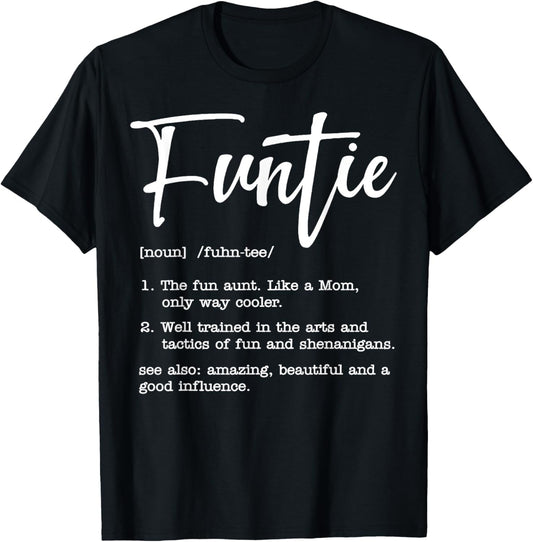 Funtie Definition T-Shirt - T-Shirt | Black