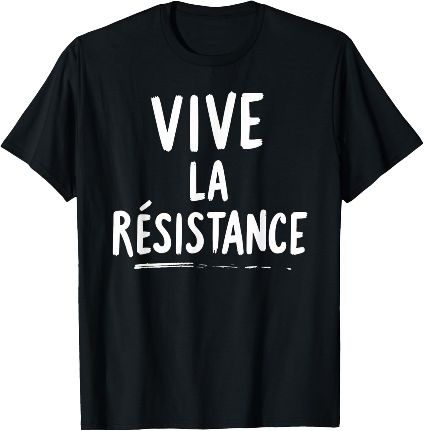 Resist Vive La resistance T-Shirt - T-Shirt | Black