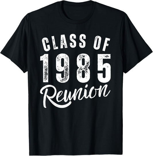 Class Of 1985 40th Class Reunion Graduation Classmate Alumni T-Shirt - T-Shirt | Black