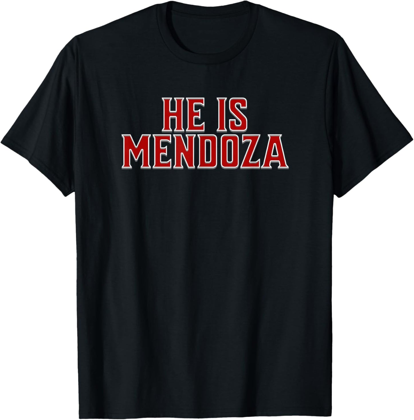 Indiana Fan Pride He is Mendoza Apparel Women Kids T-Shirt - T-Shirt | Black