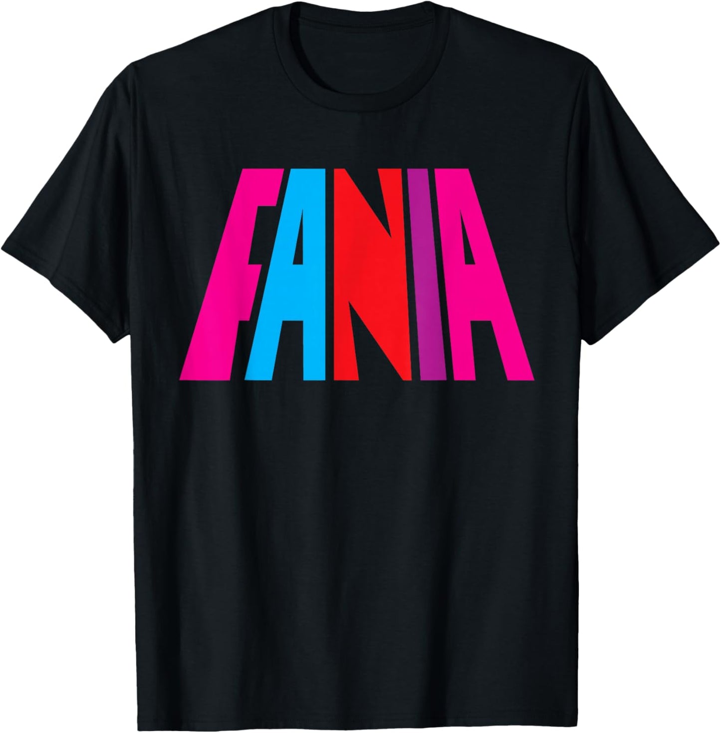 Fania Logo T-Shirt - T-Shirt | Black