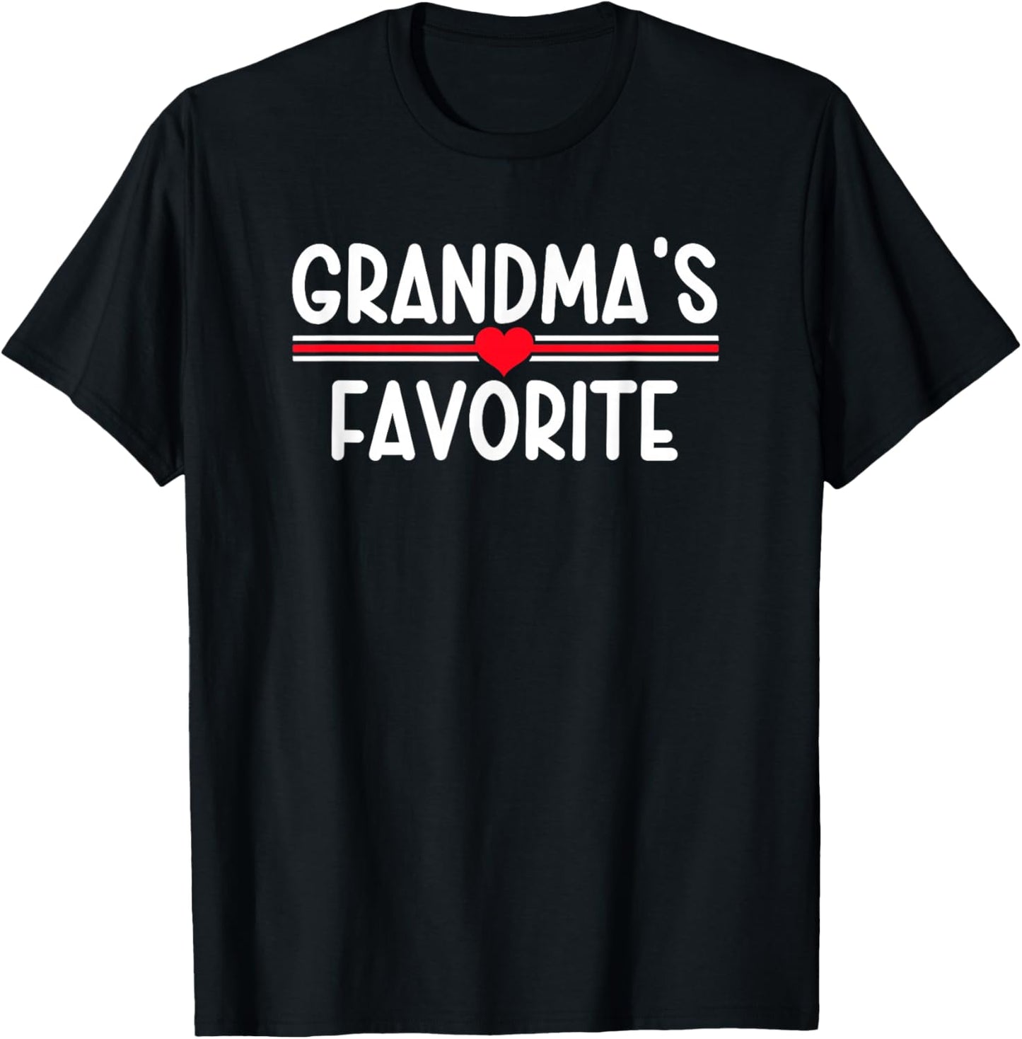 Grandmas Favorite T-Shirt - T-Shirt | Black