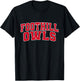 Foothill College Owls Apparel Sports Fan T-Shirt - T-Shirt | Black