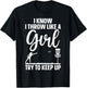 Funny Disc Golf Design For Girl Women Disc Golf Lover T-Shirt - T-Shirt | Black