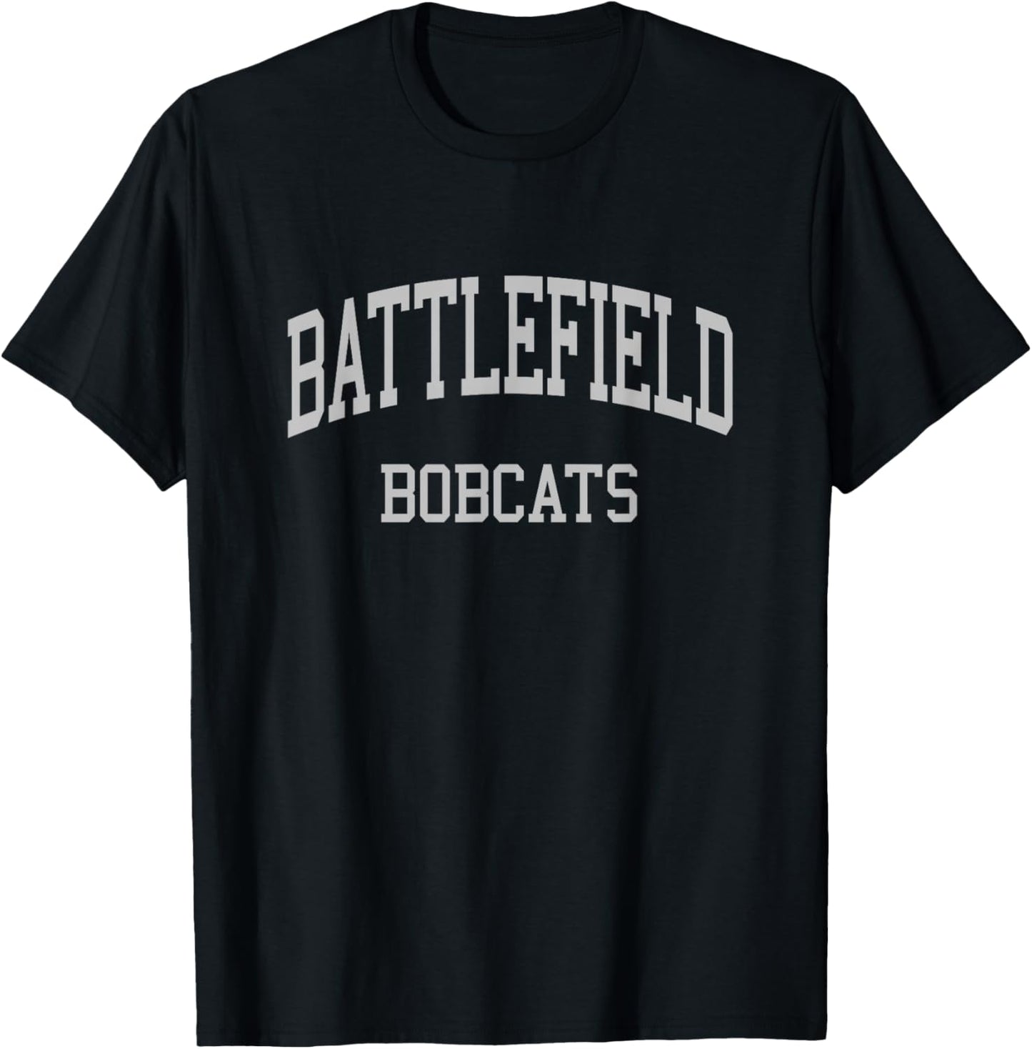 Battlefield High School HS Haymarket VA Retro Sports T-Shirt - T-Shirt | Black