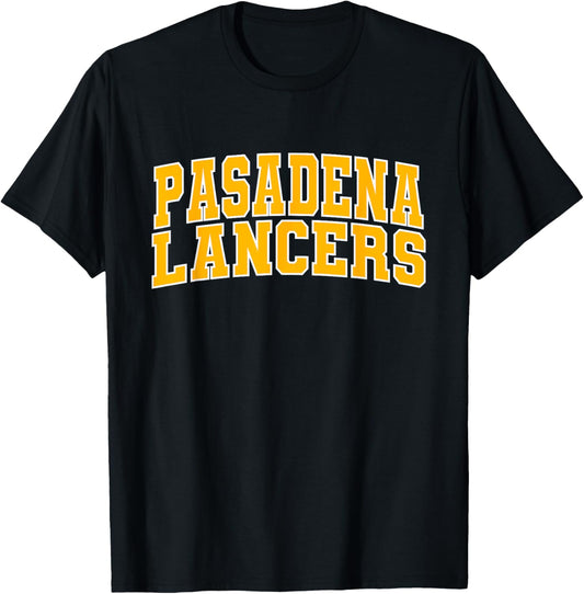 Pasadena City College Lancers Apparel Sports Fan T-Shirt - T-Shirt | Black