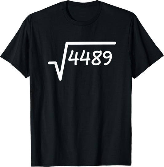 Teacher Math 4489, Funny 67 Meme I Survived 67 Days T-Shirt - T-Shirt | Black