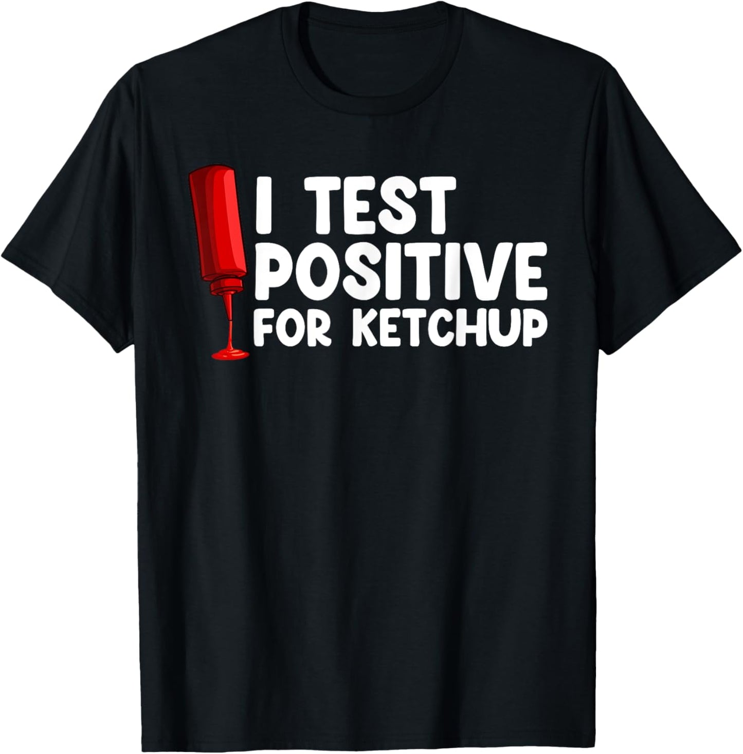 Ketchup Art Women Kids Ketchup Lover Tomato Ketchup T-Shirt - T-Shirt | Black