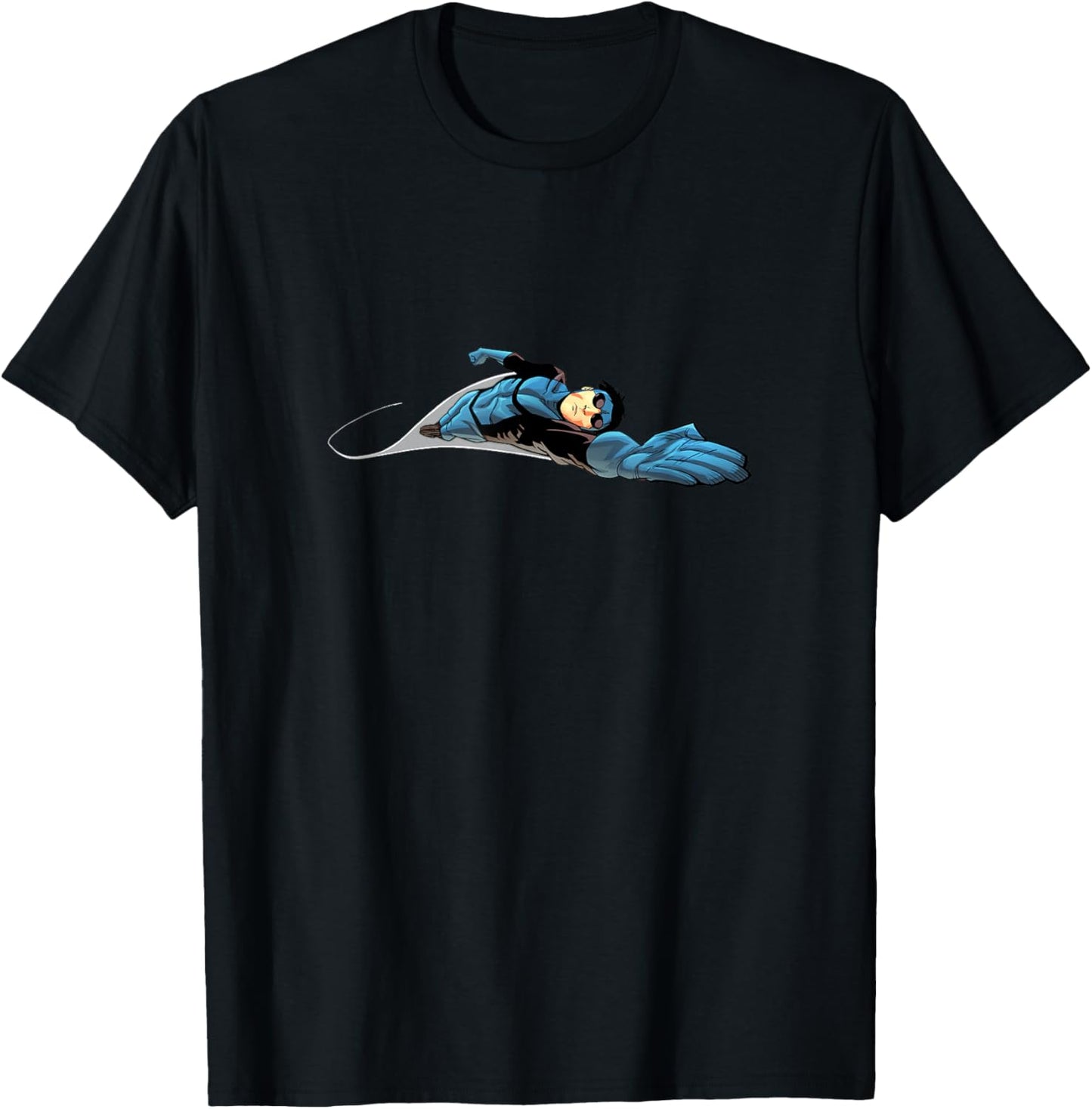 Invincible Blue Suit Flight T-Shirt - T-Shirt | Black
