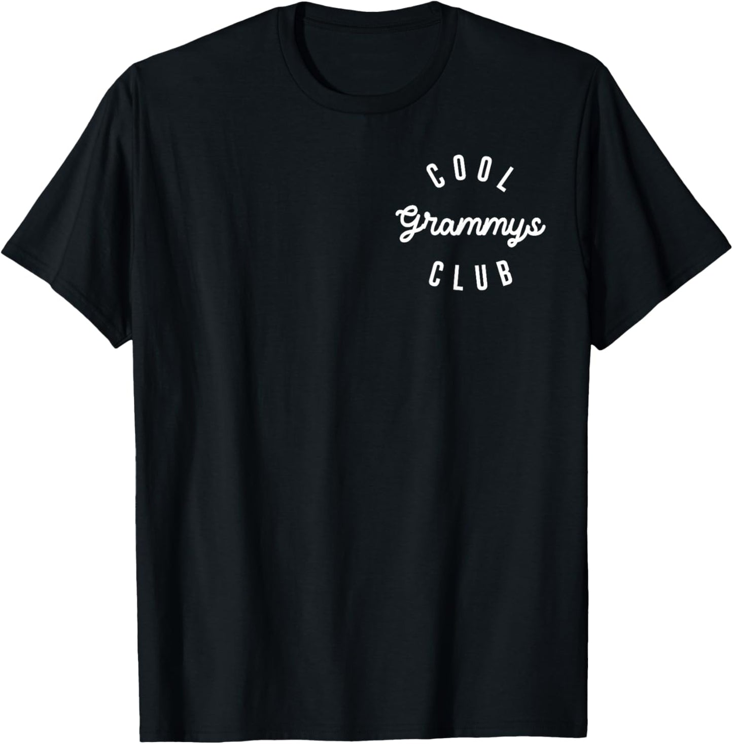 Women Cool Grammys Club, Funny Best Nana Granny Mother's Day T-Shirt - T-Shirt | Black