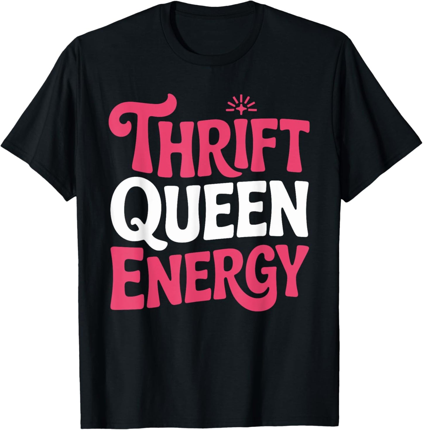 Thrifted Fashion Secondhand Style Depop Seller Gift T-Shirt - T-Shirt | Black