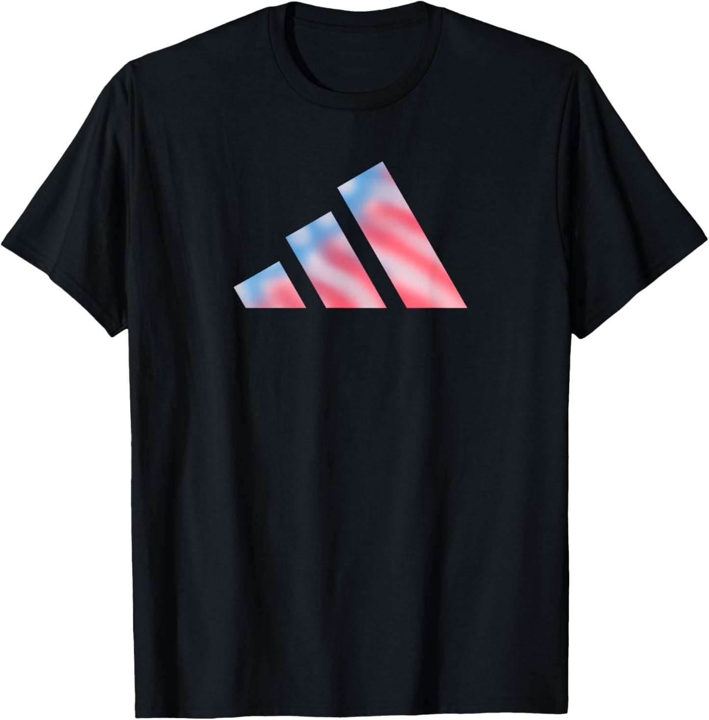 Adidas Badge of Sport Americana Three Bar Graphic T-Shirt - T-Shirt | Black
