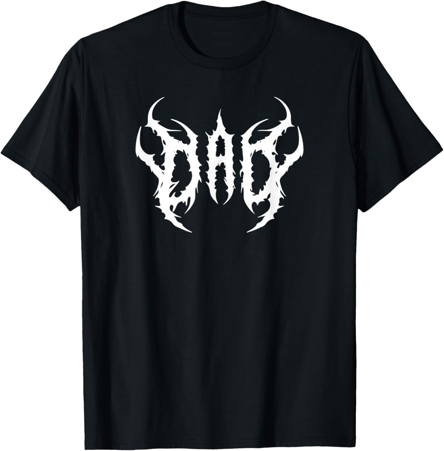 Hardcore Heavy Metal Dad Funny T-Shirt - T-Shirt | Black