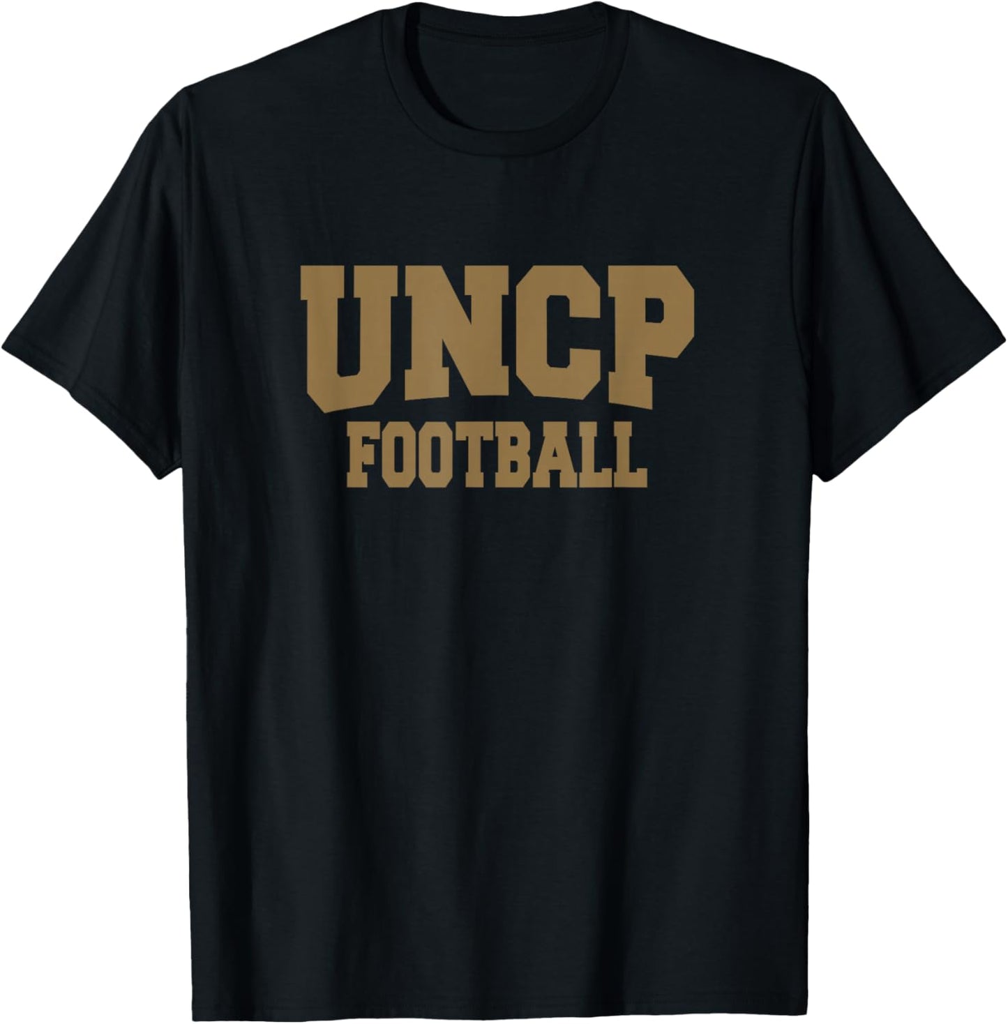 UNCP Football Braves Apparel Sports Fan T-Shirt - T-Shirt | Black