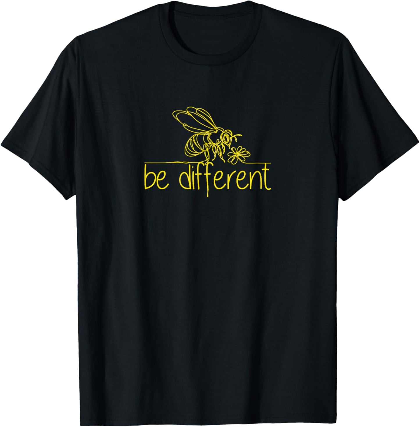 Be Different T-Shirt - T-Shirt | Black