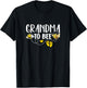 Grandma To Bee Gender Reveal Pregnancy Announcement Grandma T-Shirt - T-Shirt | Black