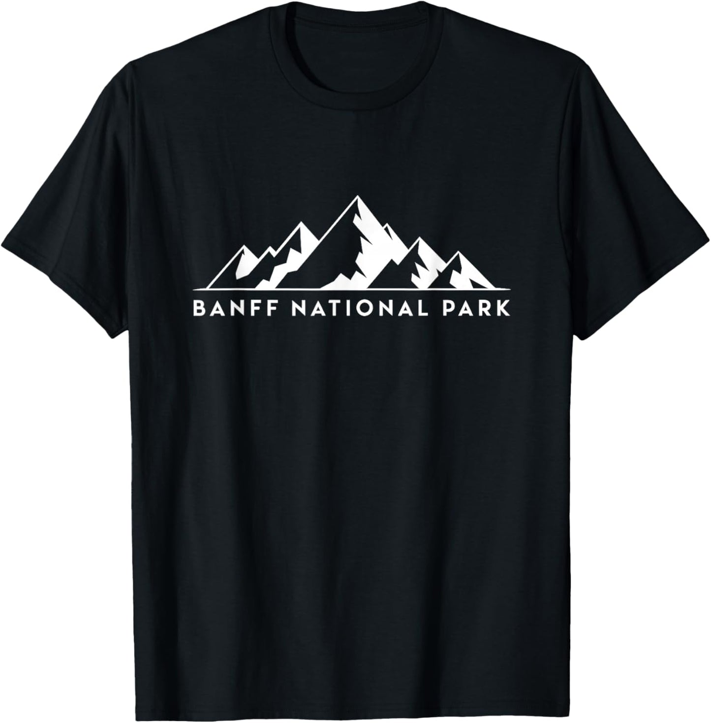 Banff National Park Canada Hiking Souvenir Gift T-Shirt - T-Shirt | Black