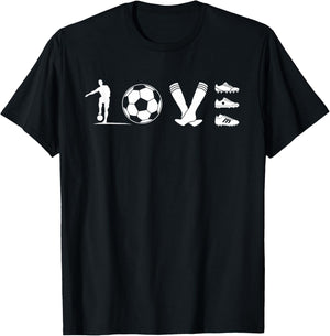 Cool Soccer Art Women Soccer Lovers Soccer Player T-Shirt - T-Shirt | Black