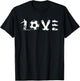 Cool Soccer Art Women Soccer Lovers Soccer Player T-Shirt - T-Shirt | Black