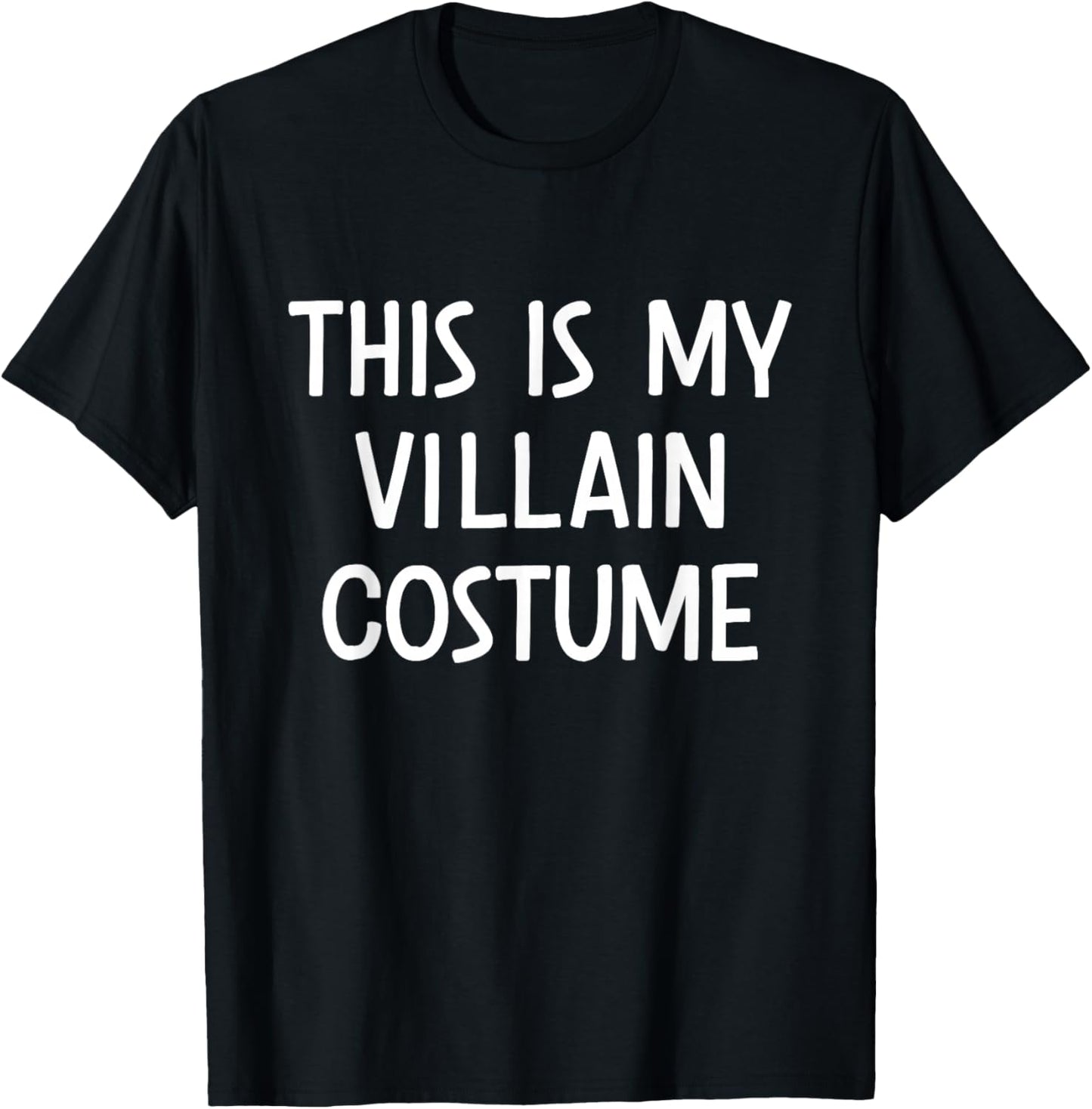 This is My Villain Costume Halloween T-Shirt - T-Shirt | Black