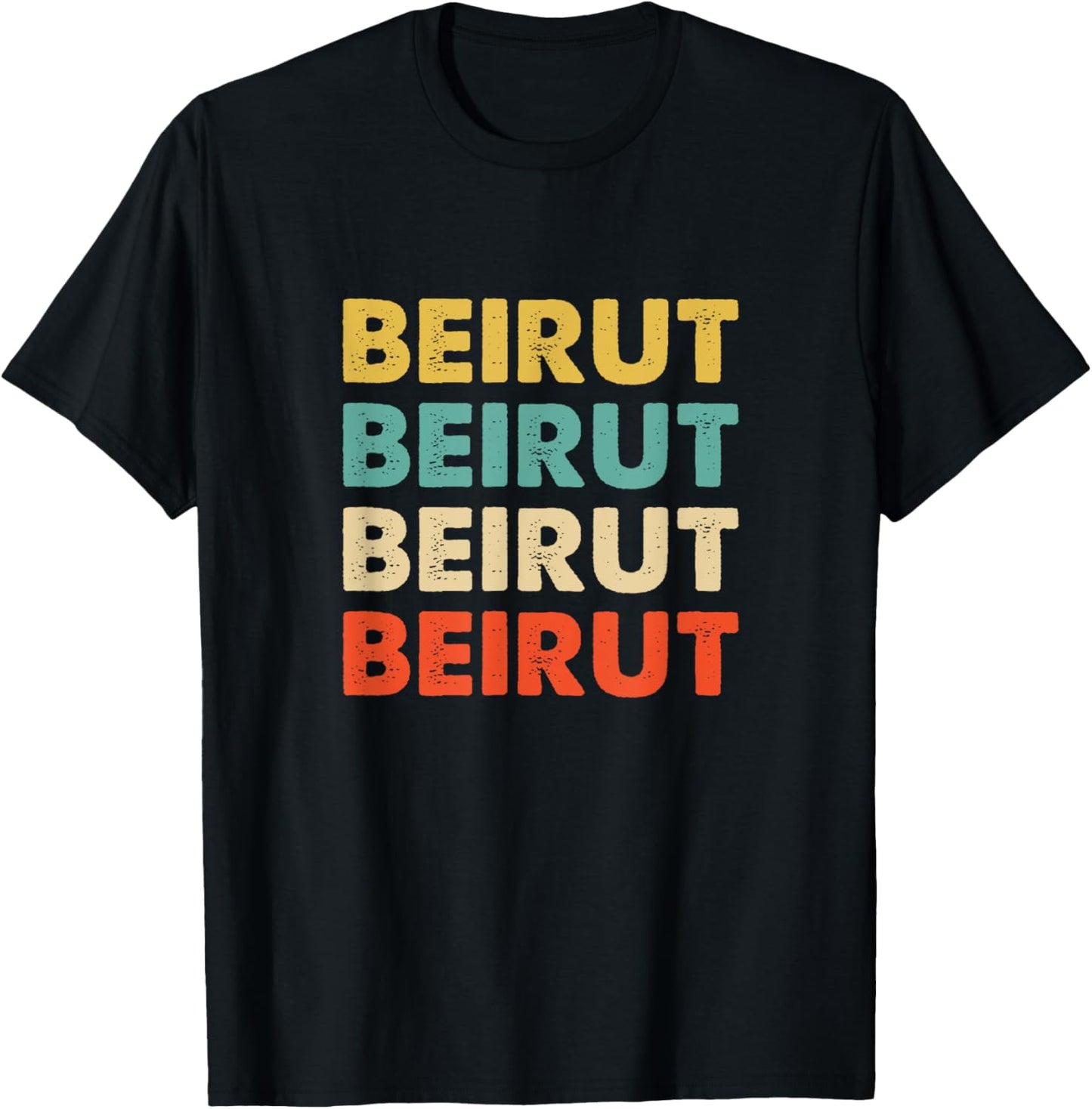 Beirut Lebanon T-Shirt - T-Shirt | Black