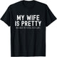My Wife Is Pretty Mad About Me Playing Video Games, Husband T-Shirt - T-Shirt | Black