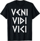 Veni VIDI VICI - I Came Saw and Conquered T-Shirt - T-Shirt | Black