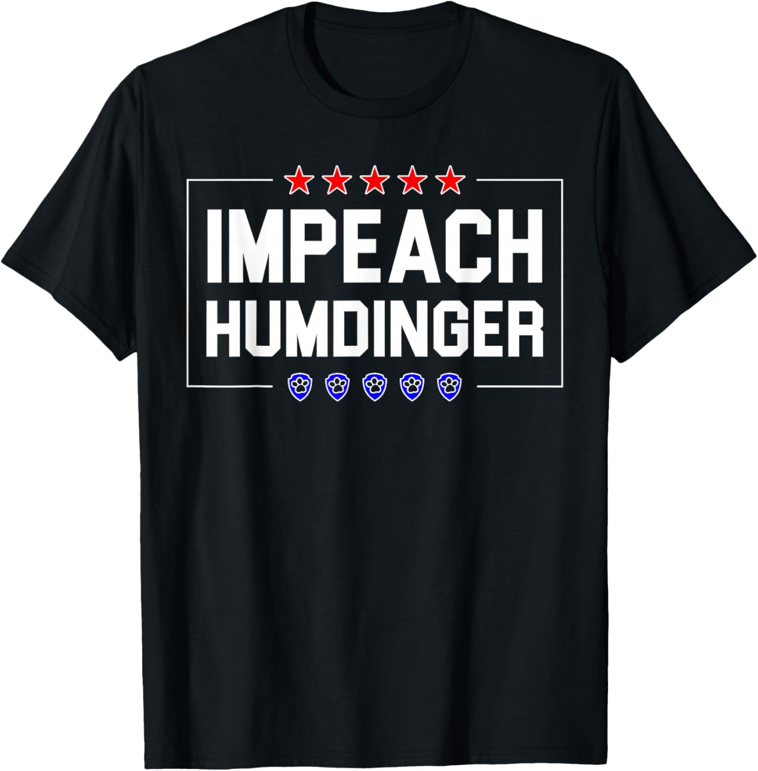 Impeach Humdinger T-Shirt - T-Shirt | Black