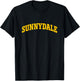 Buffy The Vampire Slayer Sunnydale Collegiate Chest Logo T-Shirt - T-Shirt | Black
