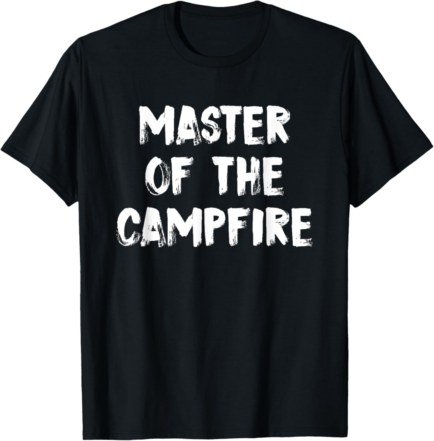 Master Of The Campfire Funny Camping Camp Camper T-Shirt - T-Shirt | Black