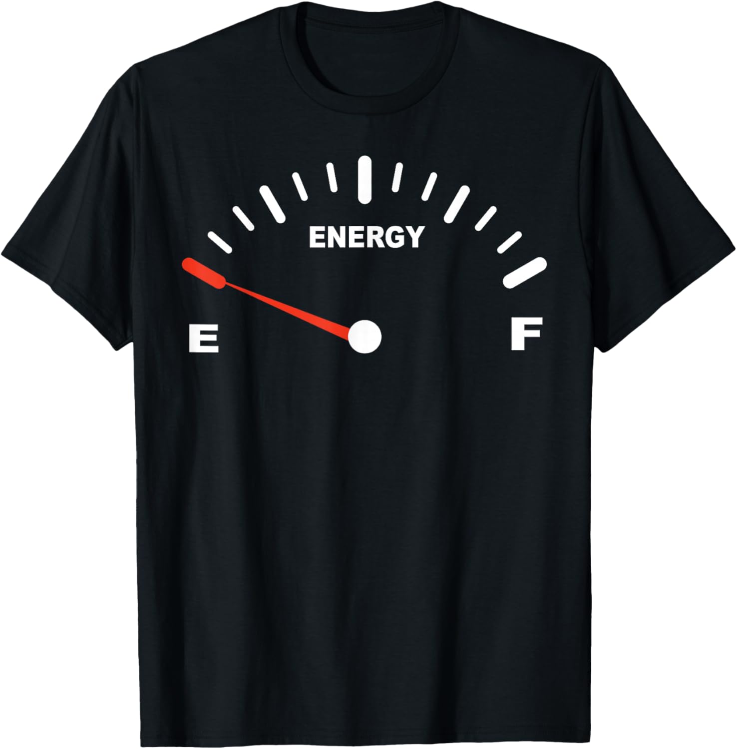 Energy Gauge Funny Dad Son Daughter Matching Father's Day T-Shirt - T-Shirt | Black