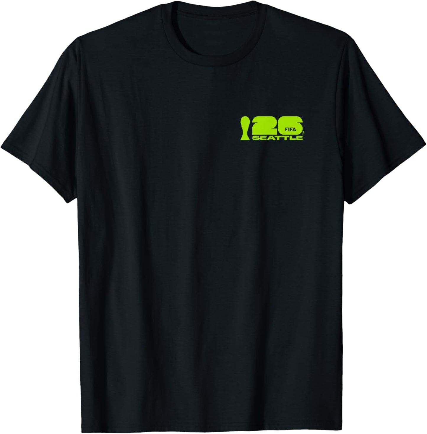 Poster Coupe du Monde de la FIFA 26 Seattle T-Shirt - T-Shirt | Black