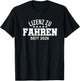 Führerschein 2026 Führerscheinprüfung bestanden Fahrprüfung T-Shirt - T-Shirt | Black