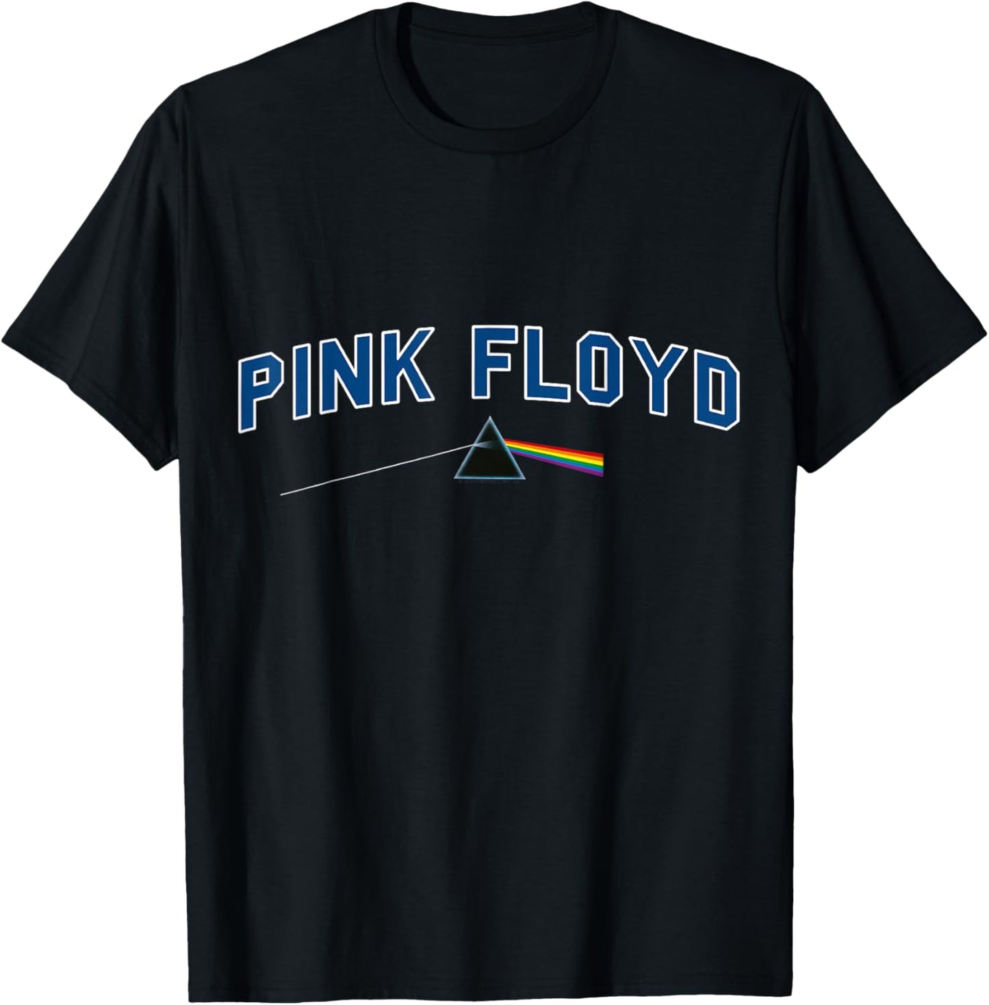 Official Pink Floyd Band Prism Retro Rock Music Dark Grey T-Shirt - T-Shirt | Black