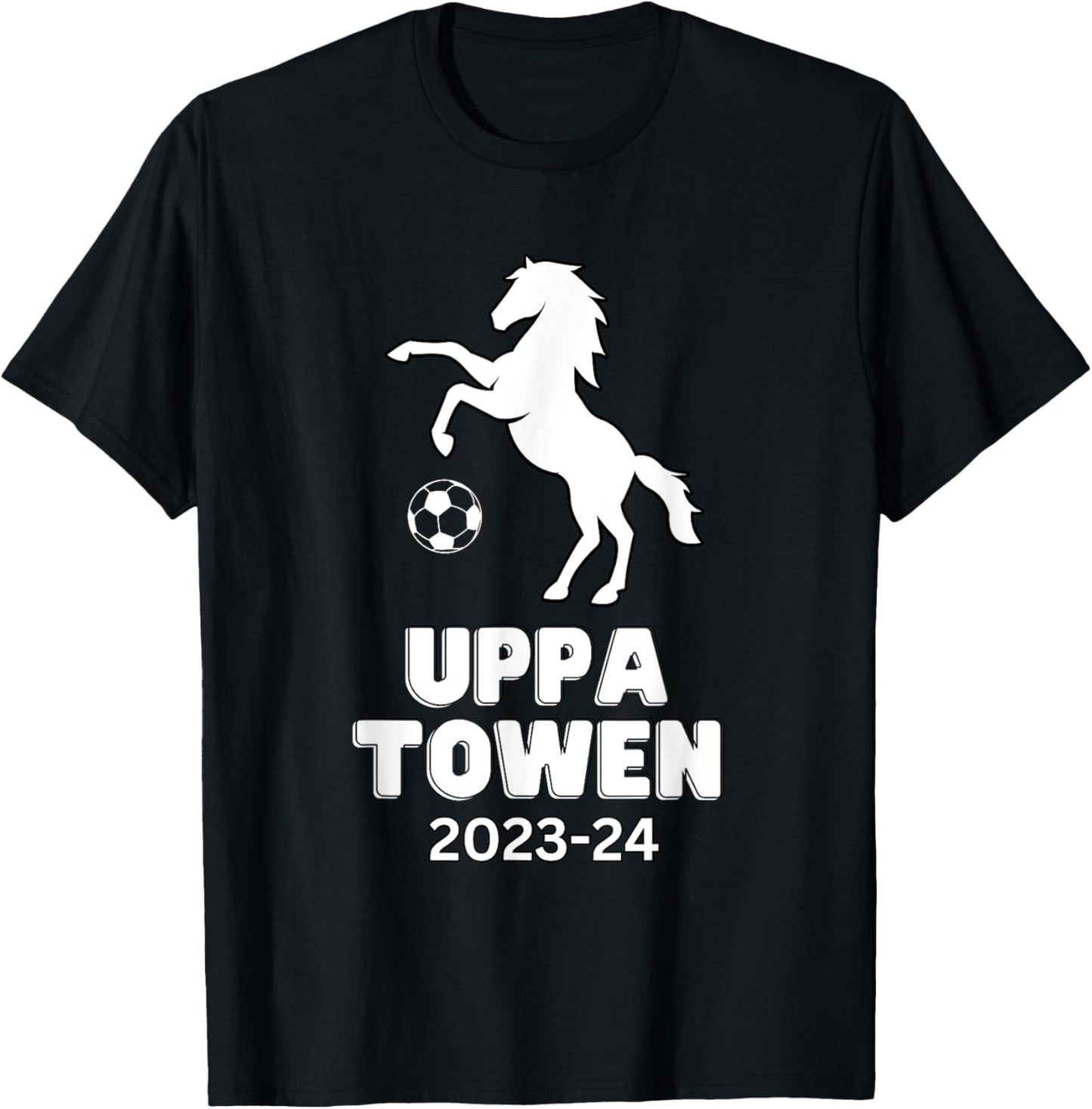Football Top Uppa Town Tractor Boys 2024 Ipswich Town T-Shirt - T-Shirt | Black