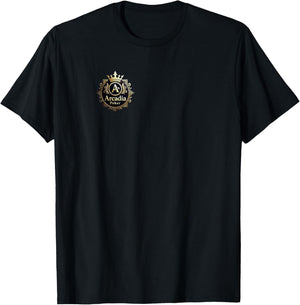Arcadia Poker League Royal Seal T-Shirt - T-Shirt | Black