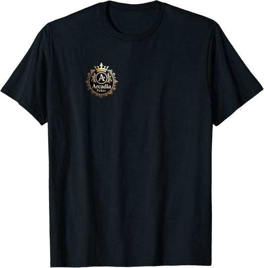 Arcadia Poker League Royal Seal T-Shirt - T-Shirt | Black