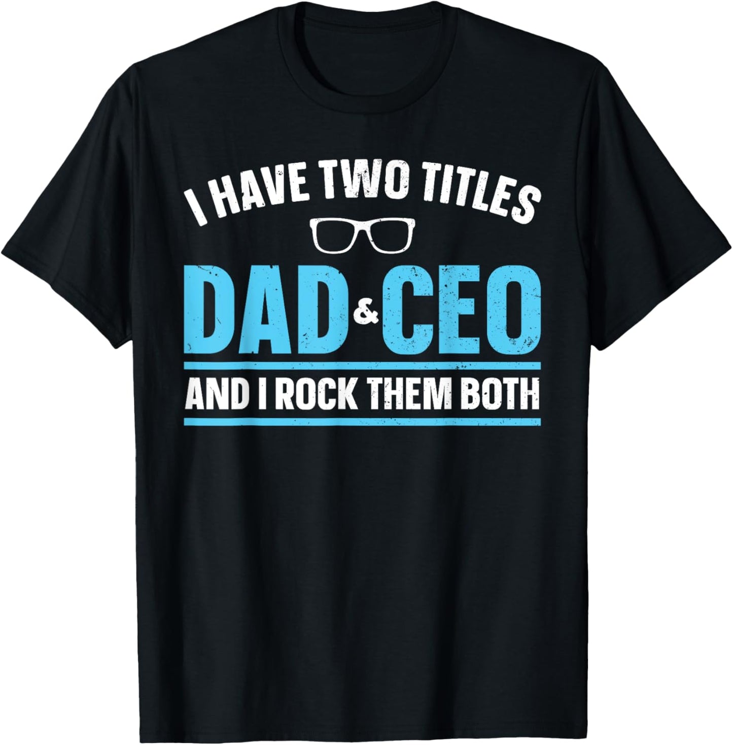 CEO Art For Dad Men Father Business Owner Entrepreneur CEO T-Shirt - T-Shirt | Black