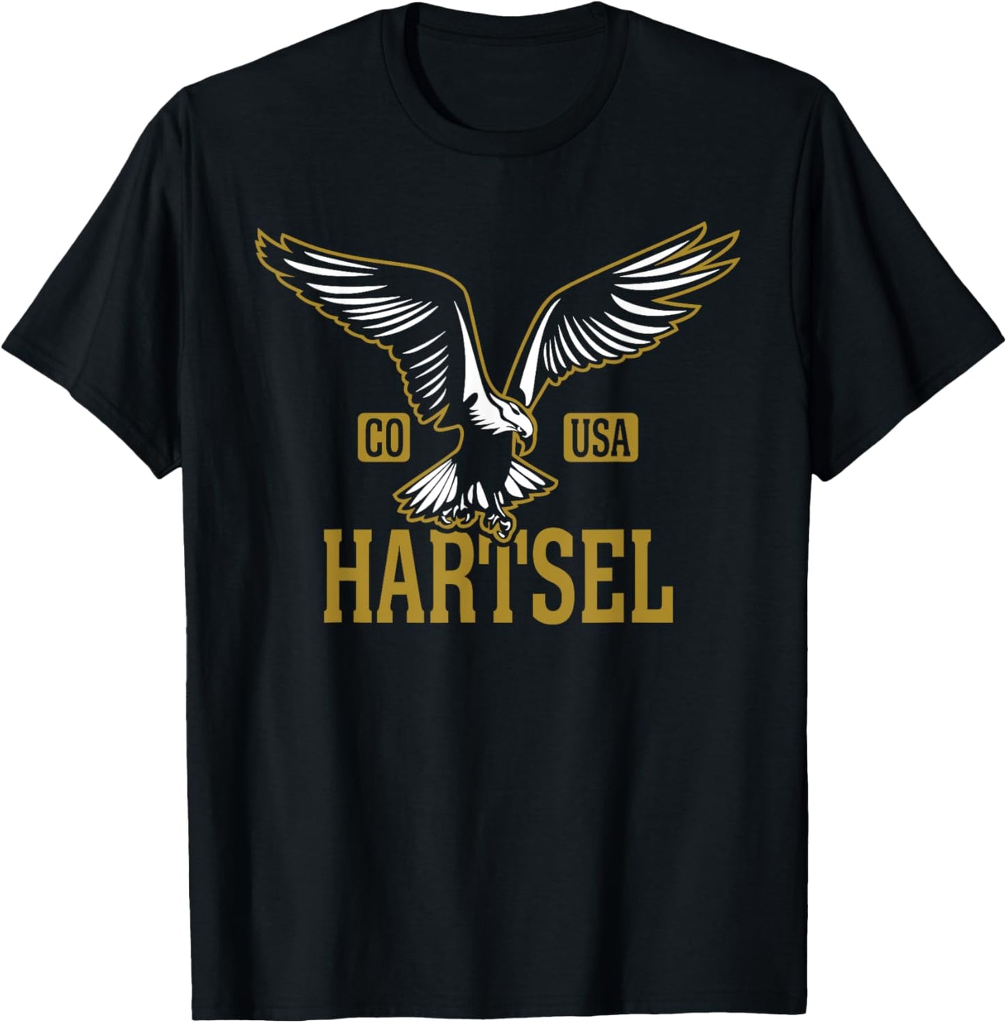 Hartsel Colorado USA T-Shirt - T-Shirt | Black