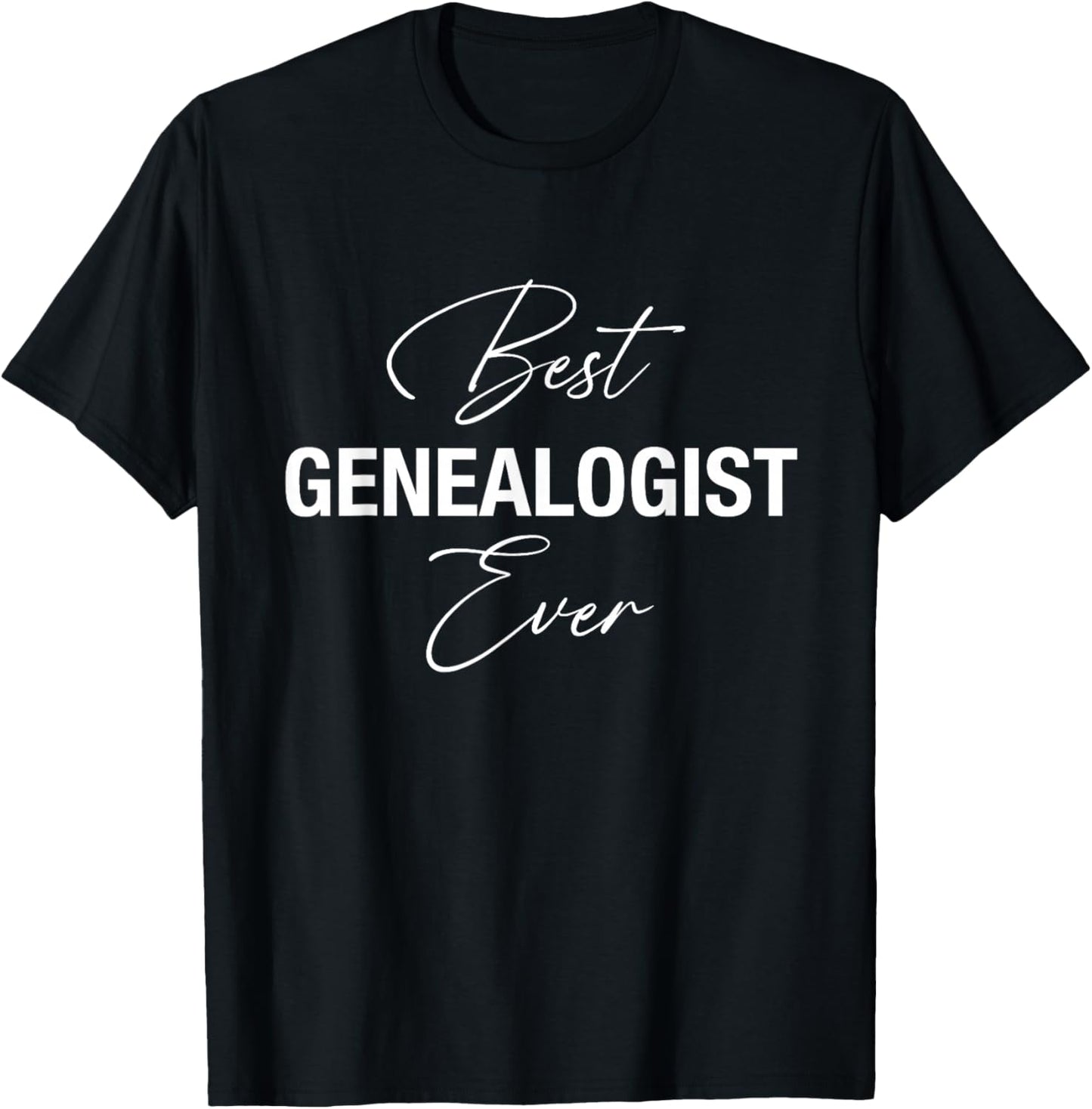 Meilleur généalogiste jamais - Drôle T-Shirt - T-Shirt | Black