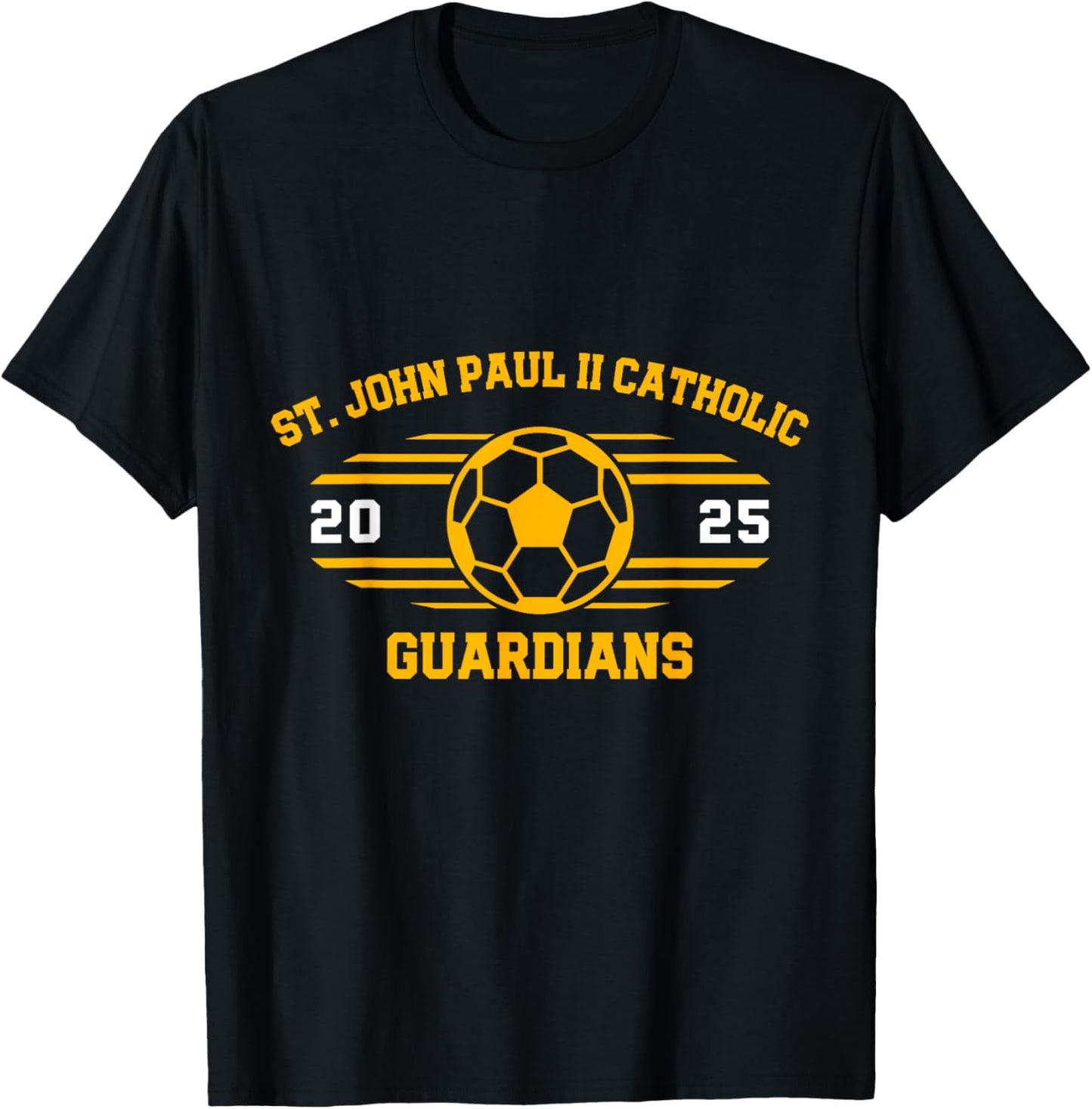 Soccer Ball 2025 T-Shirt - T-Shirt | Black