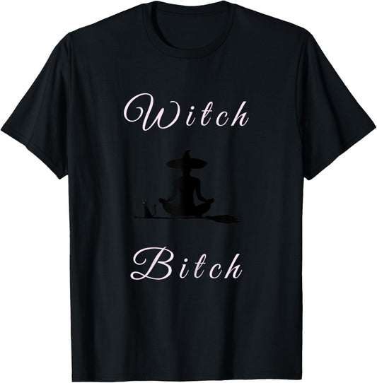 Witch Bitch T-Shirt - T-Shirt | Black
