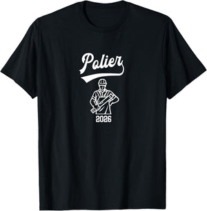 Polier 2026 Prüfung Bestanden Ausbildung Abschluss T-Shirt - T-Shirt | Black