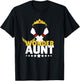 Wonder Aunt Superhero Favorite Best Auntie Costume Gift T-Shirt - T-Shirt | Black