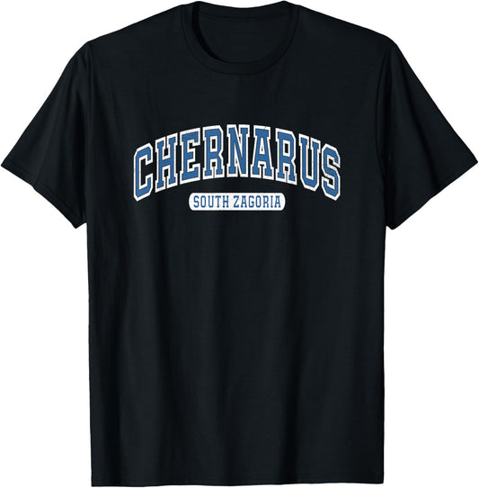 Chernarus Varsity DayZ Mountains Nature Camping Gamer Gift T-Shirt - T-Shirt | Black