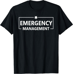 Emergency Management T-Shirt - T-Shirt | Black
