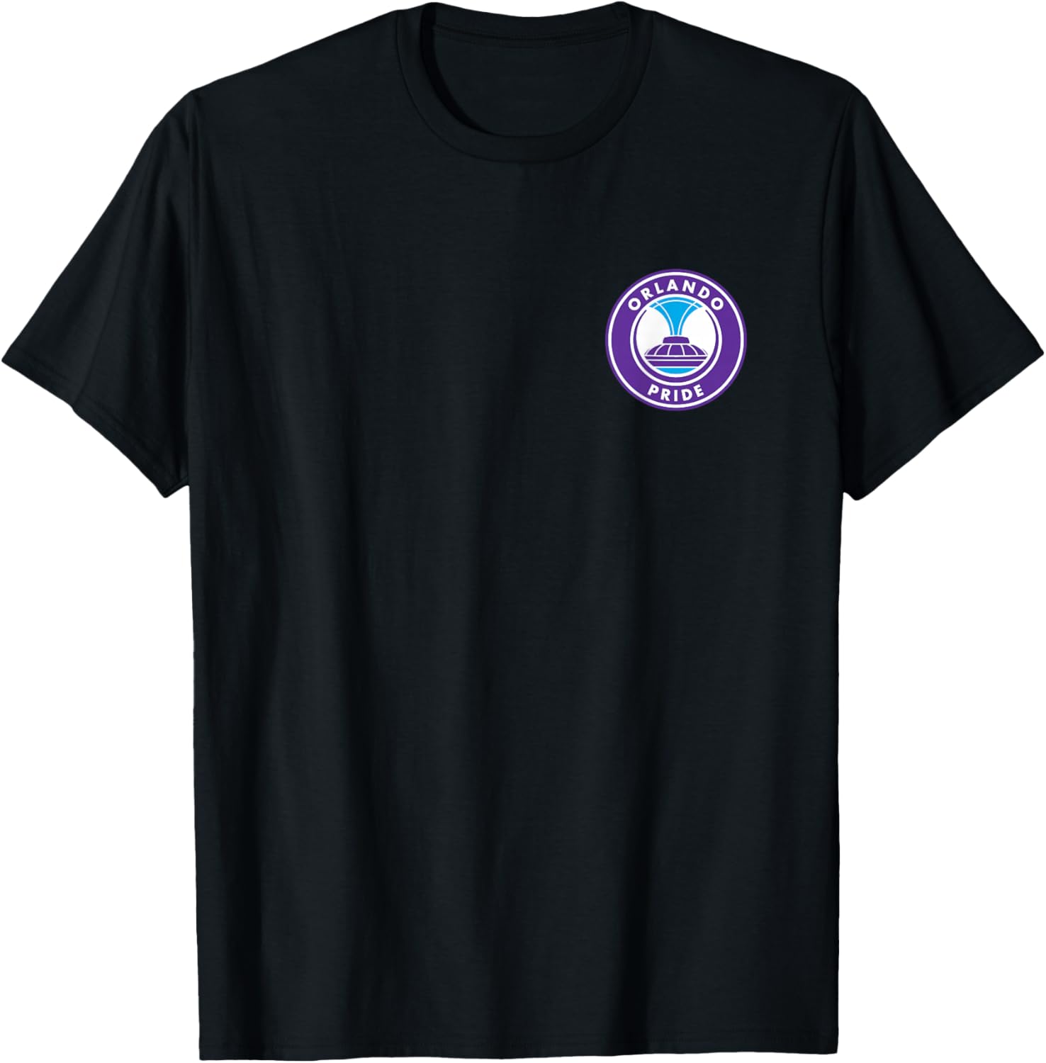 NWSL - Orlando Pride FC - Left Chest Logo T-Shirt - T-Shirt | Black