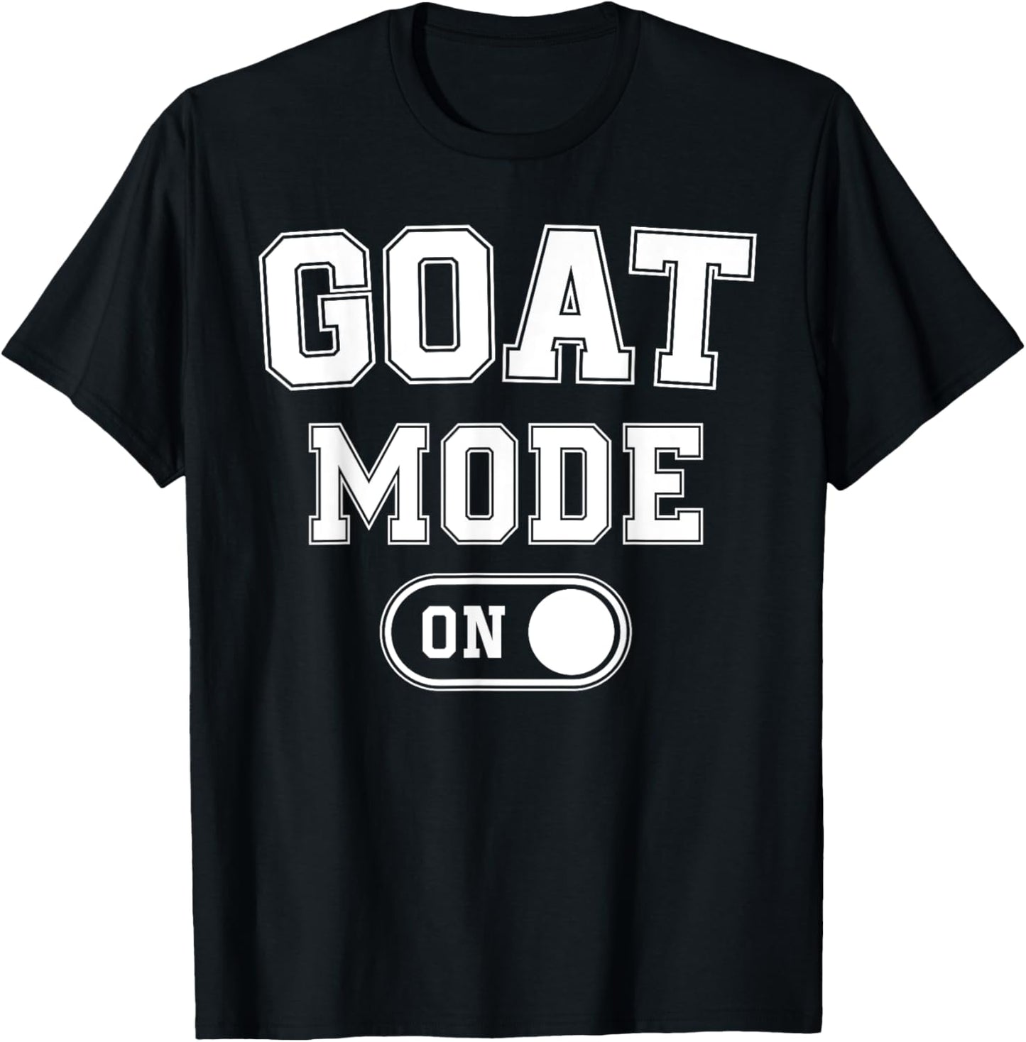 Goat Mode On Costume Funny Mountain Climber Gift Animal T-Shirt - T-Shirt | Black