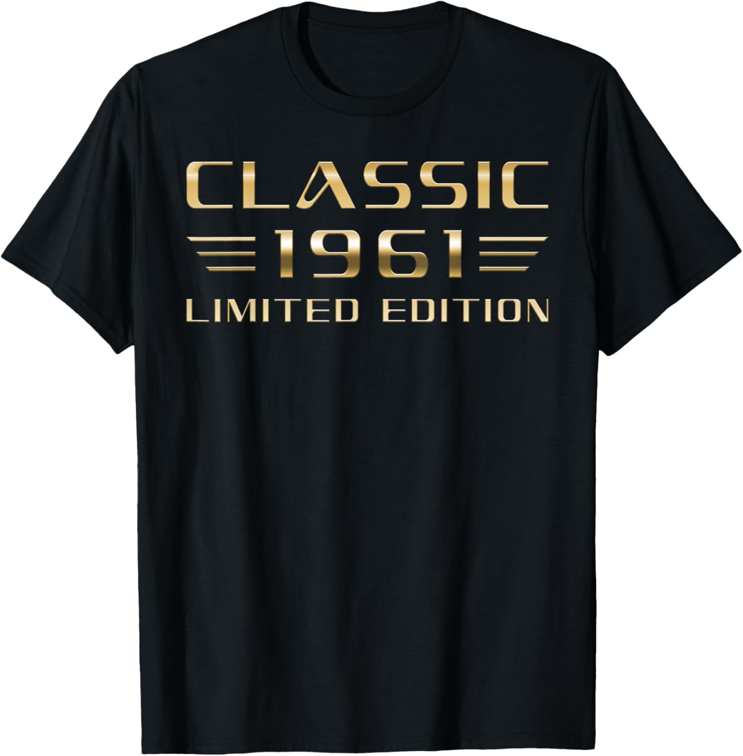 Classic 1961 Limited Edition Classic Car 65th Birthday T-Shirt - T-Shirt | Black