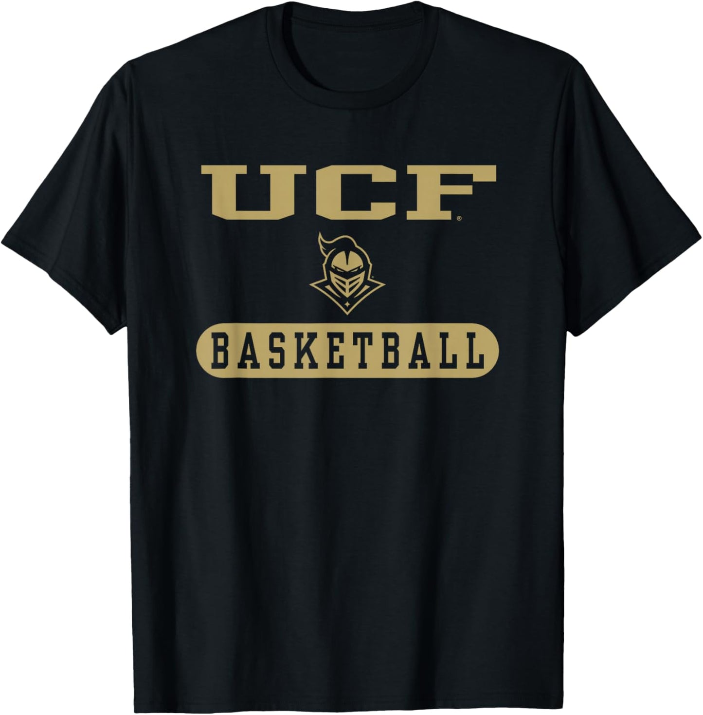 Central Florida Golden Knights Basketball Black T-Shirt - T-Shirt | Black